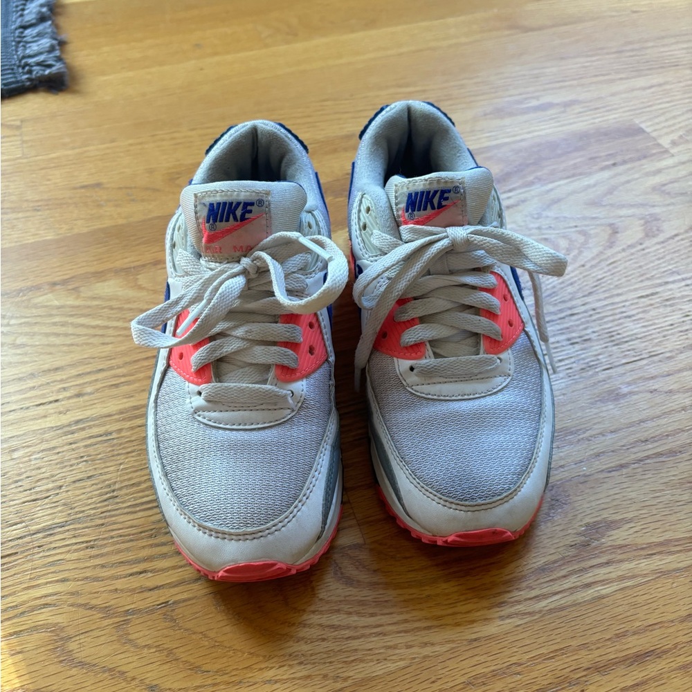 Nike Kids Sneakers - White and Pink Accents